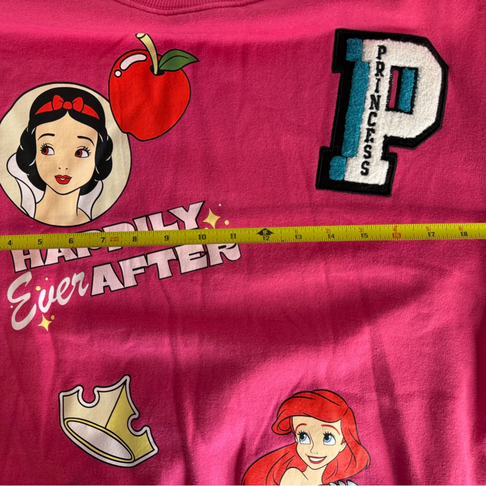 Disney Princess Pink Sweatshirt Adult-Small - Picture 5 of 8